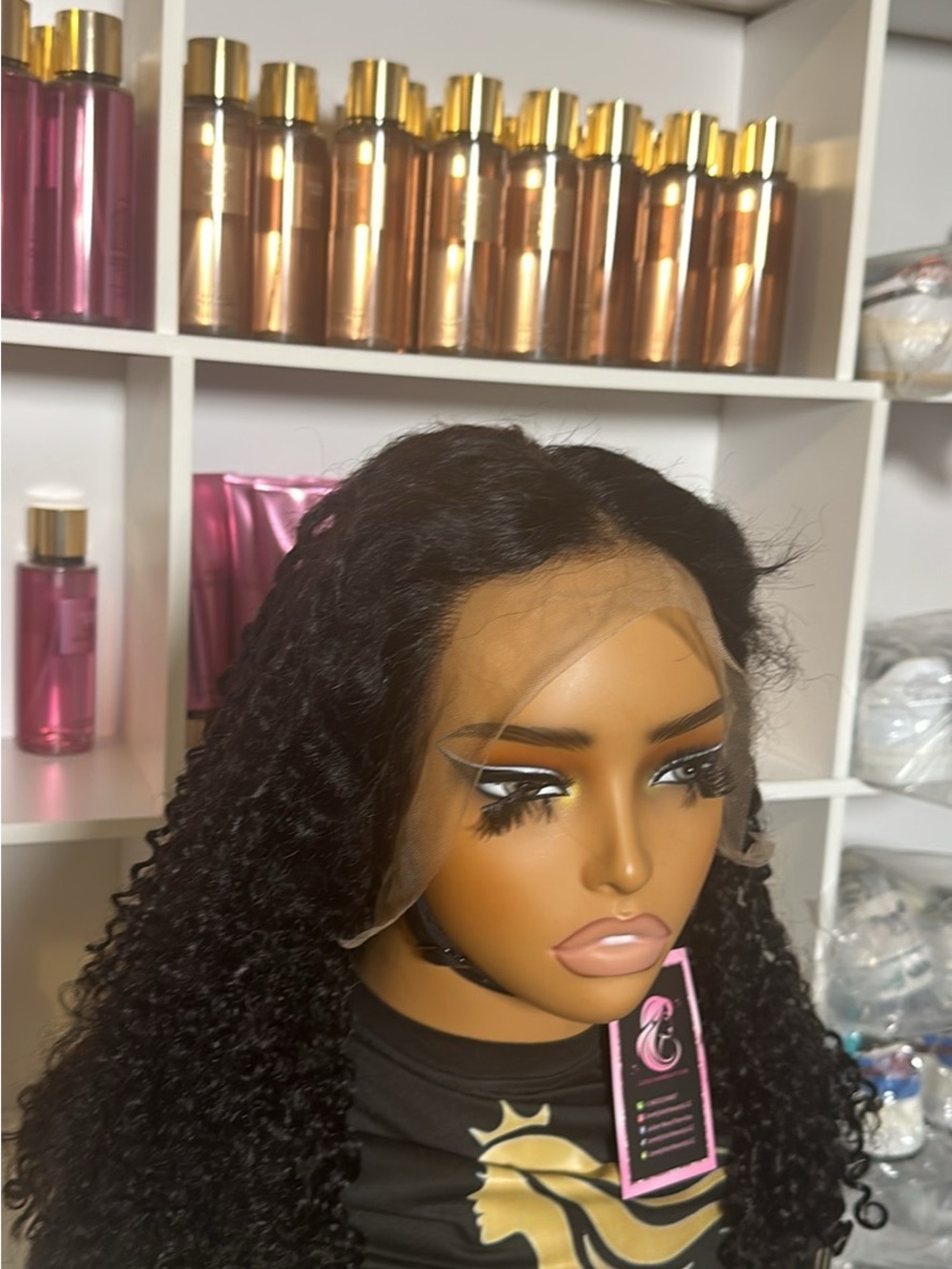 18” Pixie Curly Human Hair Wig 13x6 Lace Frontal 250% Density